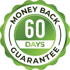 Prosta Renew 60-day money-back guarantee badge